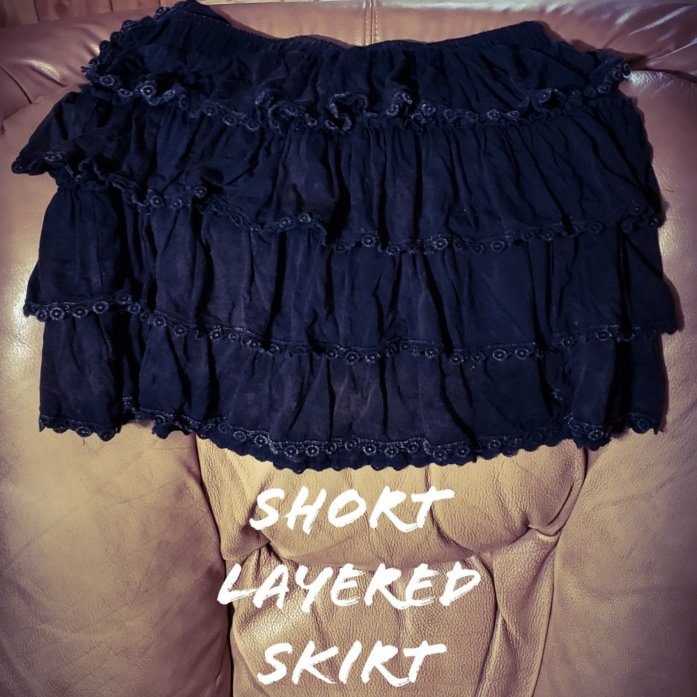 Layered skirt